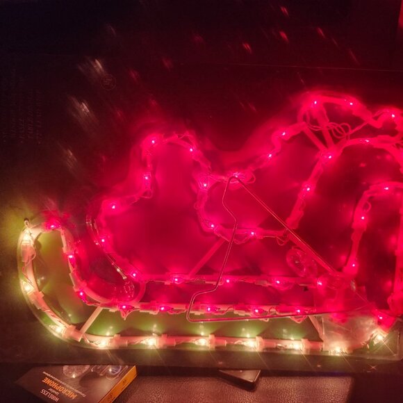 Vintage Foremost Christmas Illuminations Sleigh - Picture 4 of 4